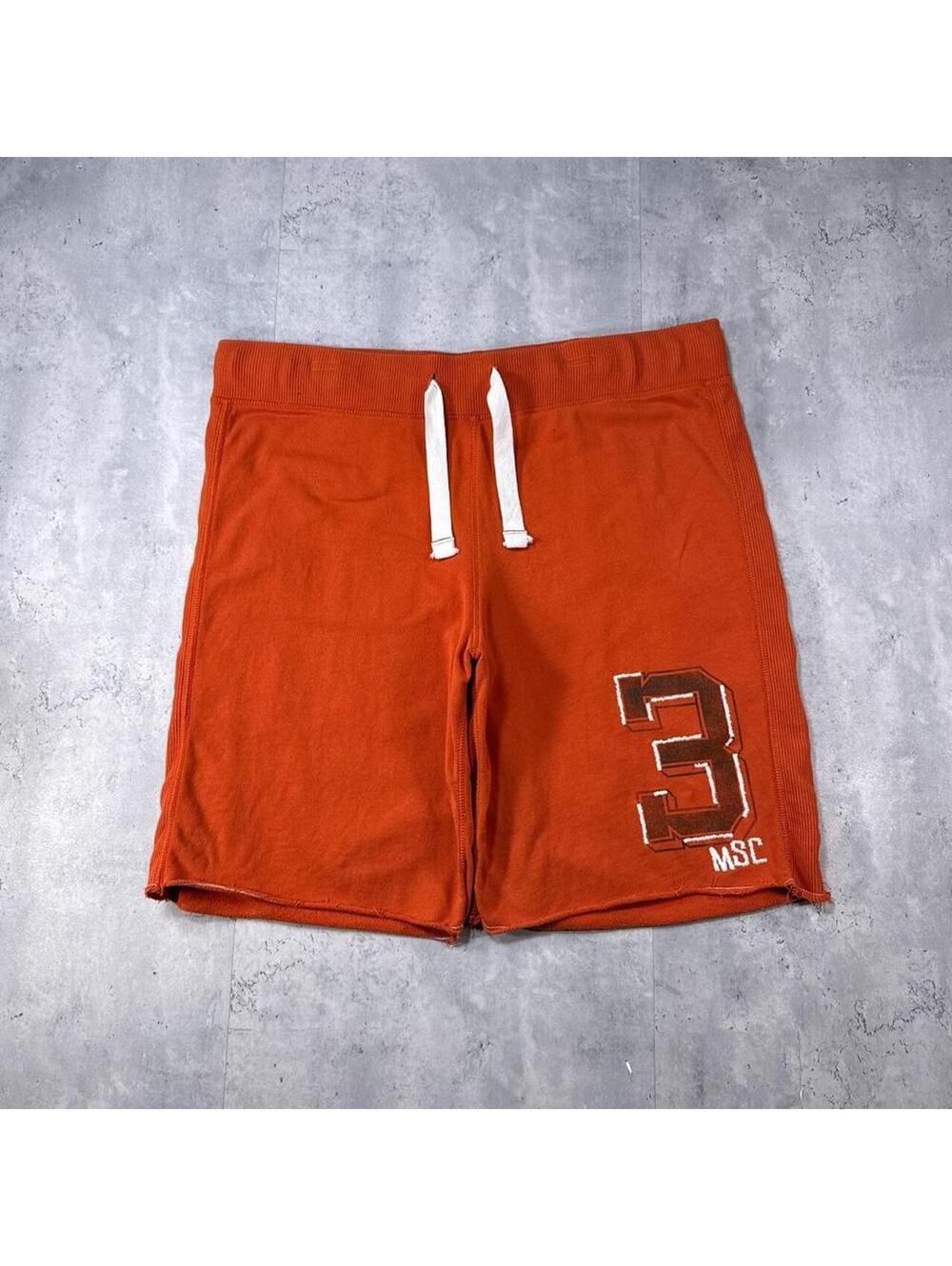 Y2K Mossimo Supply Co. Orange Sweat Grunge Shorts